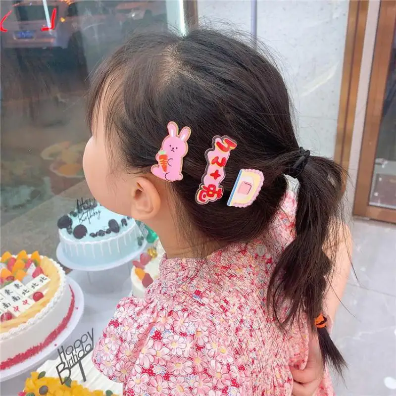 

3 Piece/set Cute Cartoon Hair Clips Hair Pins For Girls Baby Hair Accessories Children Hair Styling Tools Barrettes Hair Grips