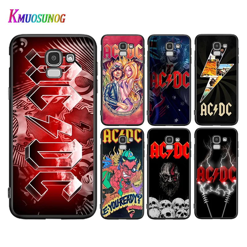 Музыкальный постер AC DC для Samsung Galaxy J2 J3 J4 Core J5 J6 J7 J8 Prime Duo Plus чехол телефона|Бамперы|