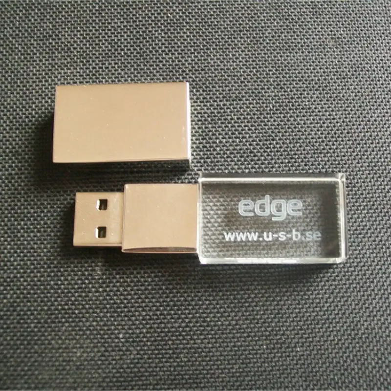 С украшением в виде кристаллов USB флэш-накопитель 2 0 флэш-памяти с коробкой