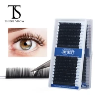 4pcslot 16 lines eyelash extensions natural false mink lashes 7 16mm 3d individual lash extension professional makeup tools