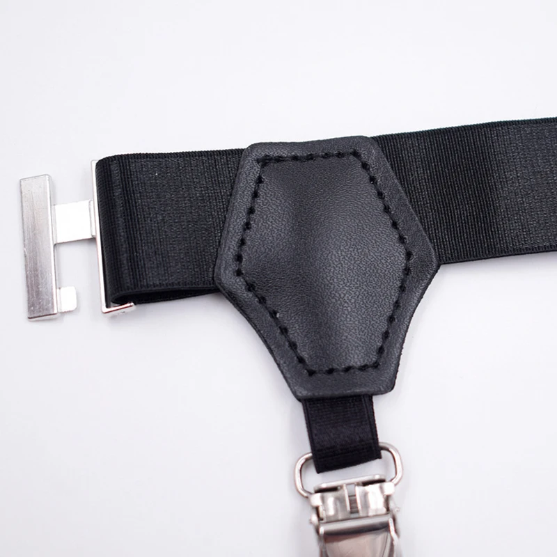 1 пара мужские носки Нескользящие подвязки высокая эластичная лента