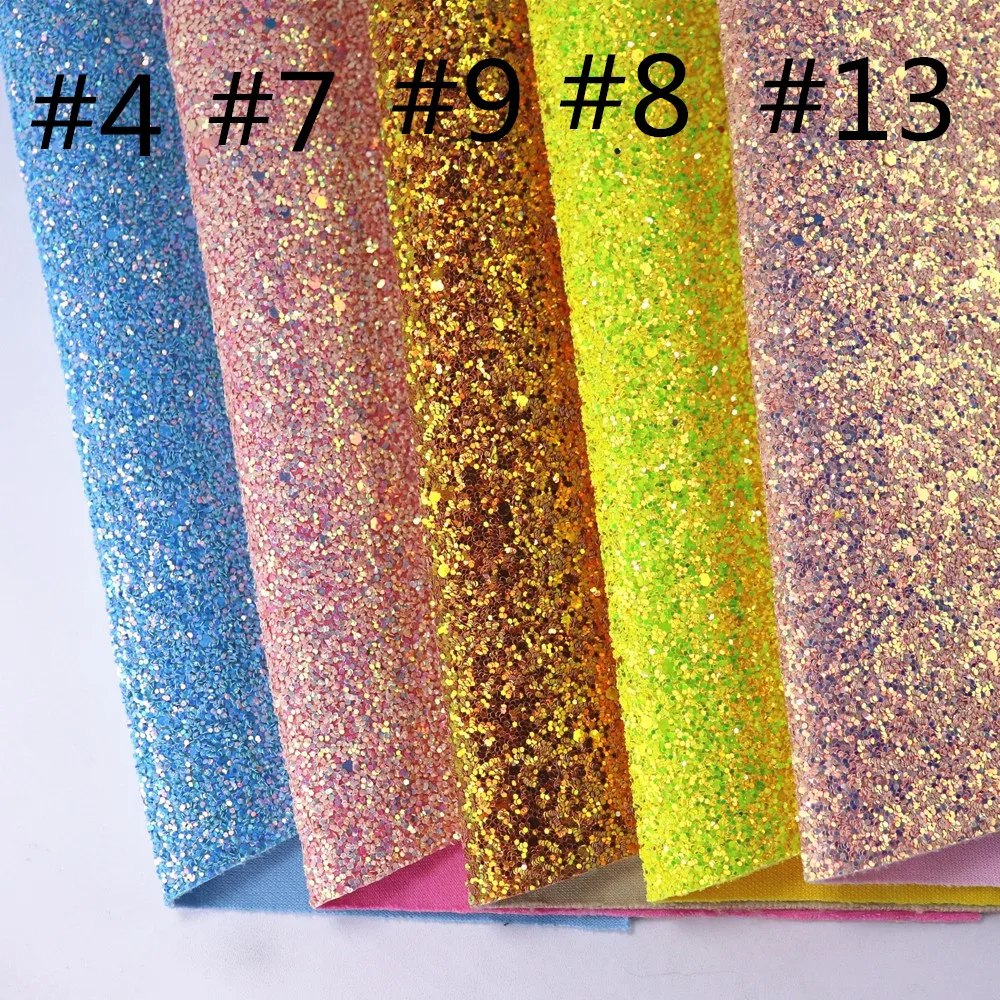 Лист A4 объемная блестящая ткань искусственная кожа для рукоделия шитья бантов DIY