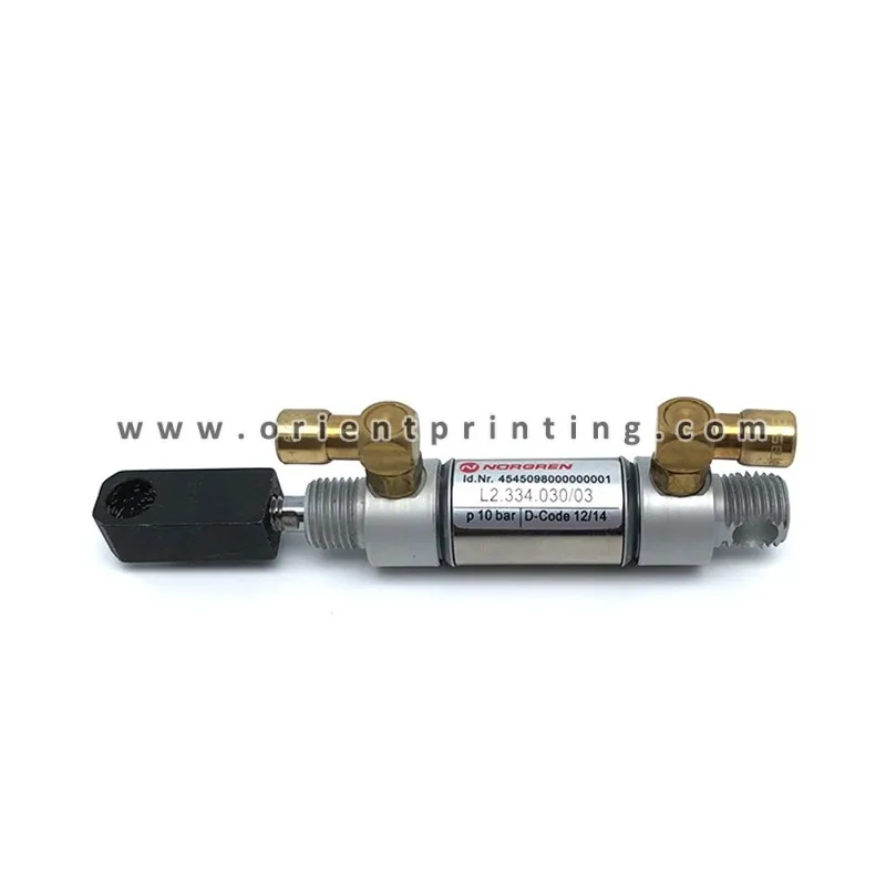 

L2.334.030 Pneumatic Cylinder D16H10 For Heidelberg CD74 XL75 Roller Switching Air Cylinder 4545098 Air Piston D16 H10