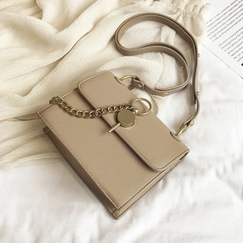 Женские однотонные сумки через плечо из искусственной кожи для женщин 2020 сумка