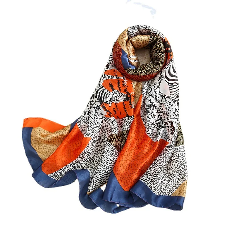 

Mulberry Scarf Women Silk Scarf Luxury Shawl Scarves Beach Cover-ups Bandana Hijabs Bufand de seda Foulard en soie solar playa