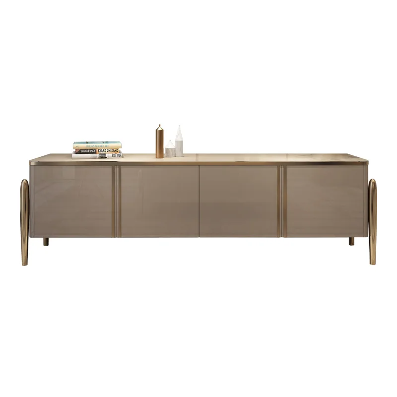 Factory Direct Modern Simple Coffee Table TV Cabinet Unit Small Apartment Living Room Marble Solid Wood | Мебель