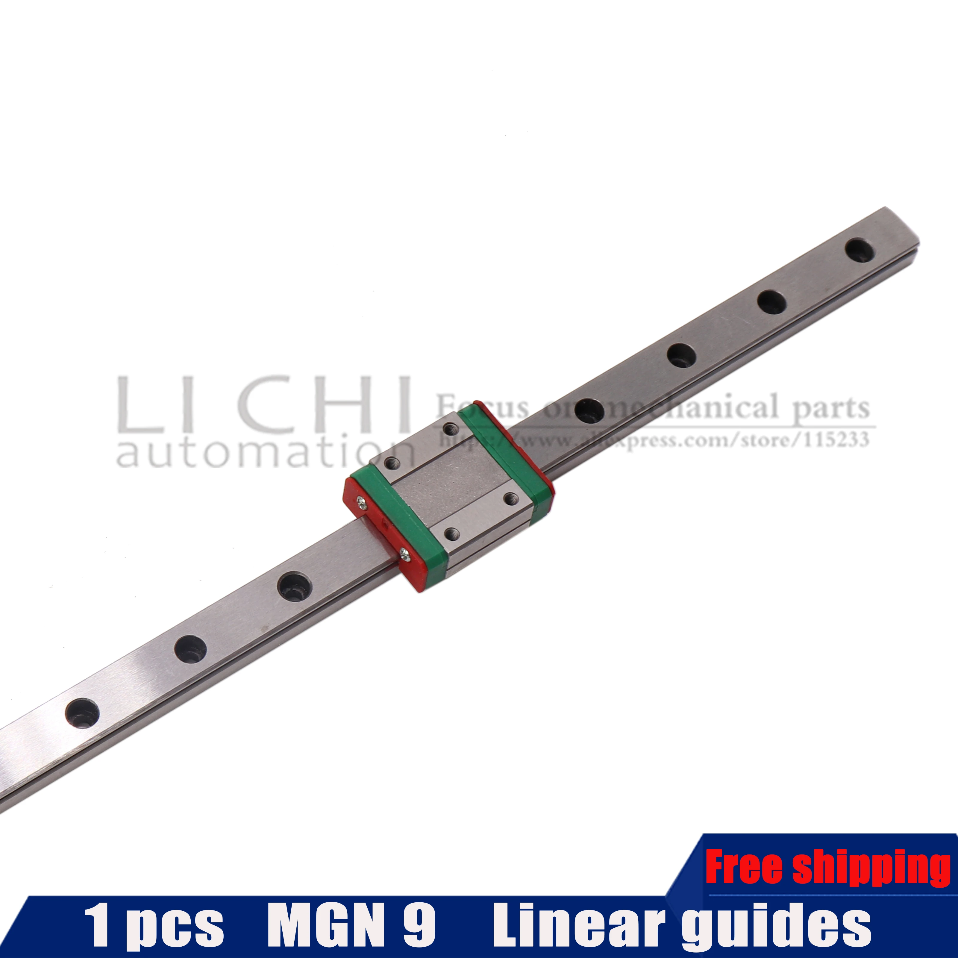 

MGN9C MGN9H Linear Rail Guide 400mm 500MM 600MM 700MM 800MM with 1PC MGN Slider