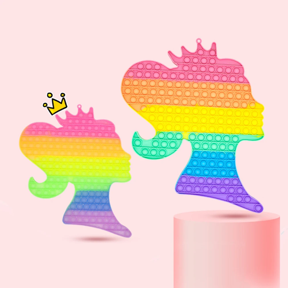 

Силиконовая головка для портрета, пузырьки, сенсорные игрушки для взрослых и детей