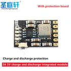 Встроенная литиевая батарея 3,7 в и 4,2 в, Мобильная защита питания, электронная фотомагнитола, 2 А, 5 В