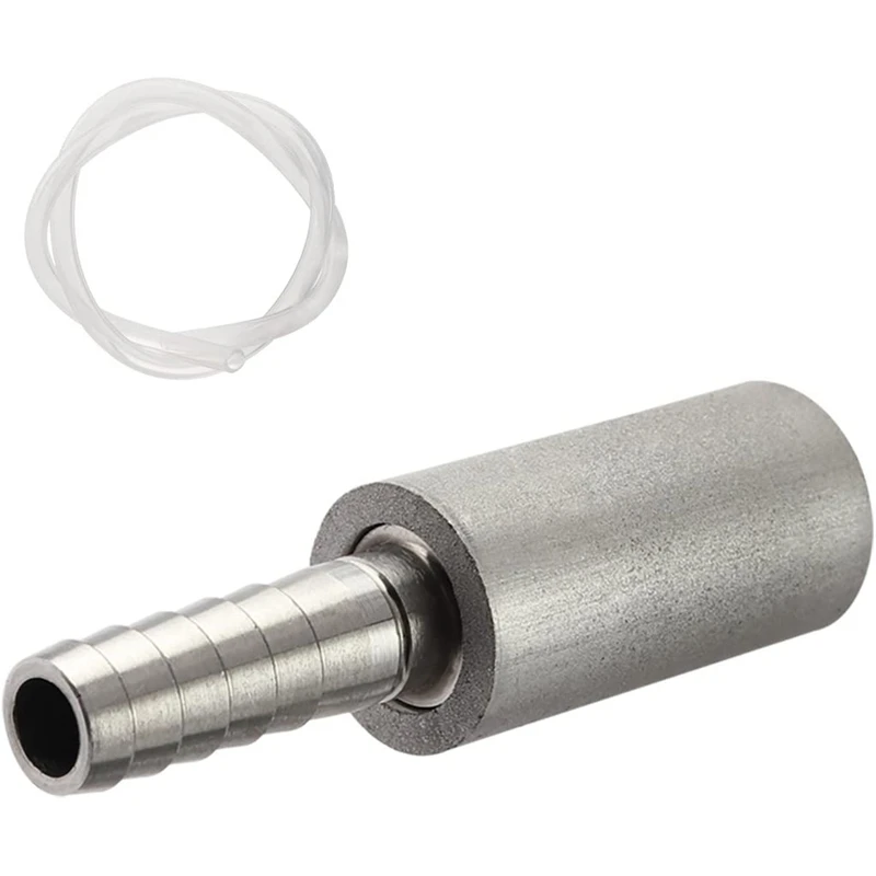 

0.5 Micrometre Diffusion Stone Stainless Steel Aeration Stone Carbonating Stone For Homebrew Wine Beer Soda Air Stone