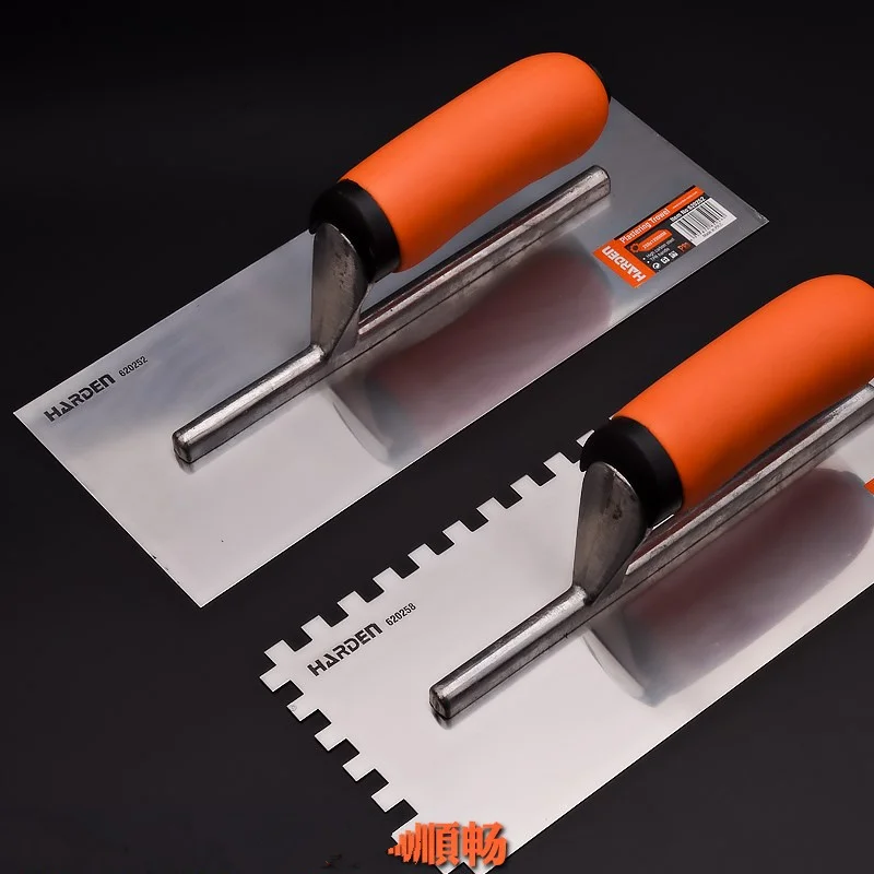 Multipurpose plastering Skimming trowel Flooring Grout Tiling wall construction tool putty knife scraper steel teppanyaki tools