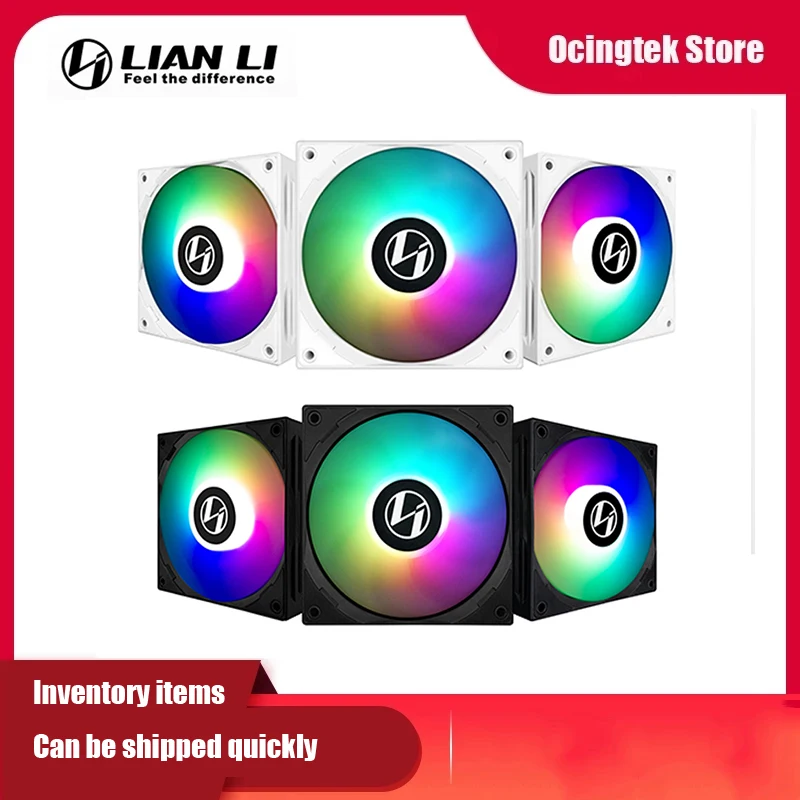 

LIANLI ST120 3in1 Kit PC Cooling RGB Case Fan 120mm PWM 3PIN ARG Computer Case Water Cooling MODULES Fan Support M/B Control