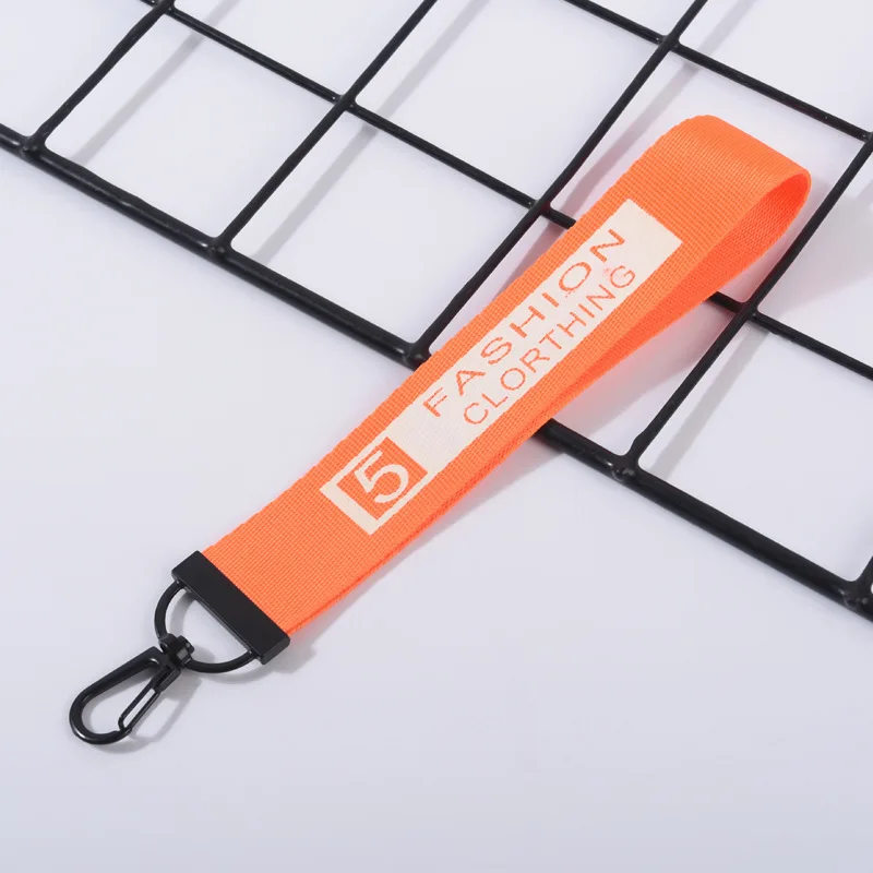 5 Модный цветной брелок с лентой женский чехол для телефона цепочка ключей