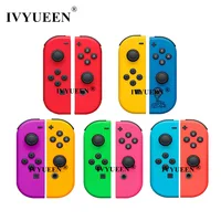 Сменный Чехол IVYUEEN для контроллера Nintendo Switch NS JoyCon Joy Con, зеленый, фиолетовый