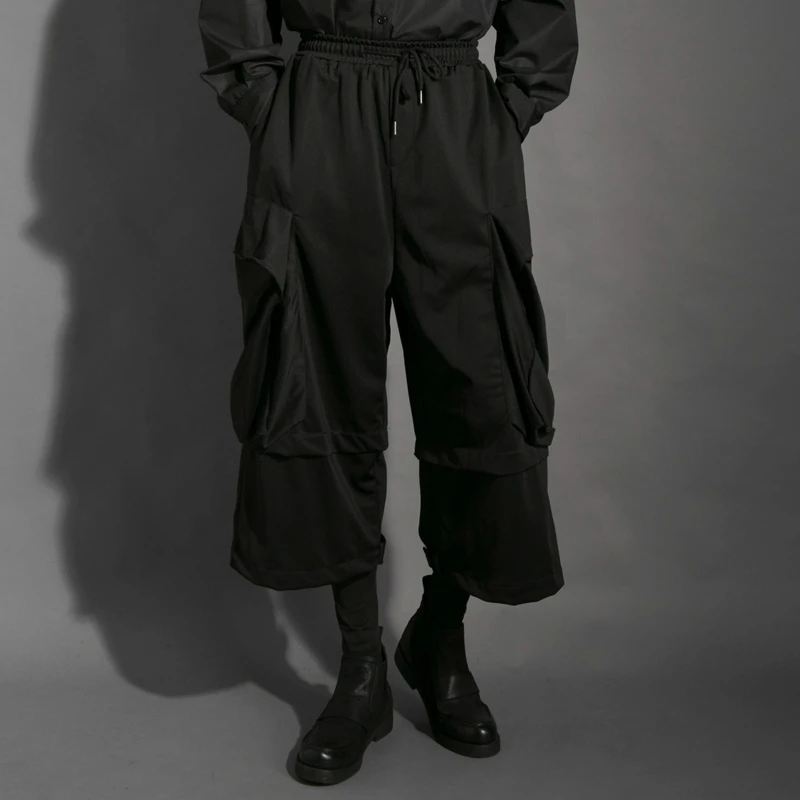 Диабло Ямамото ветер четыре сезона большие карманы инструменты Экстра свободные