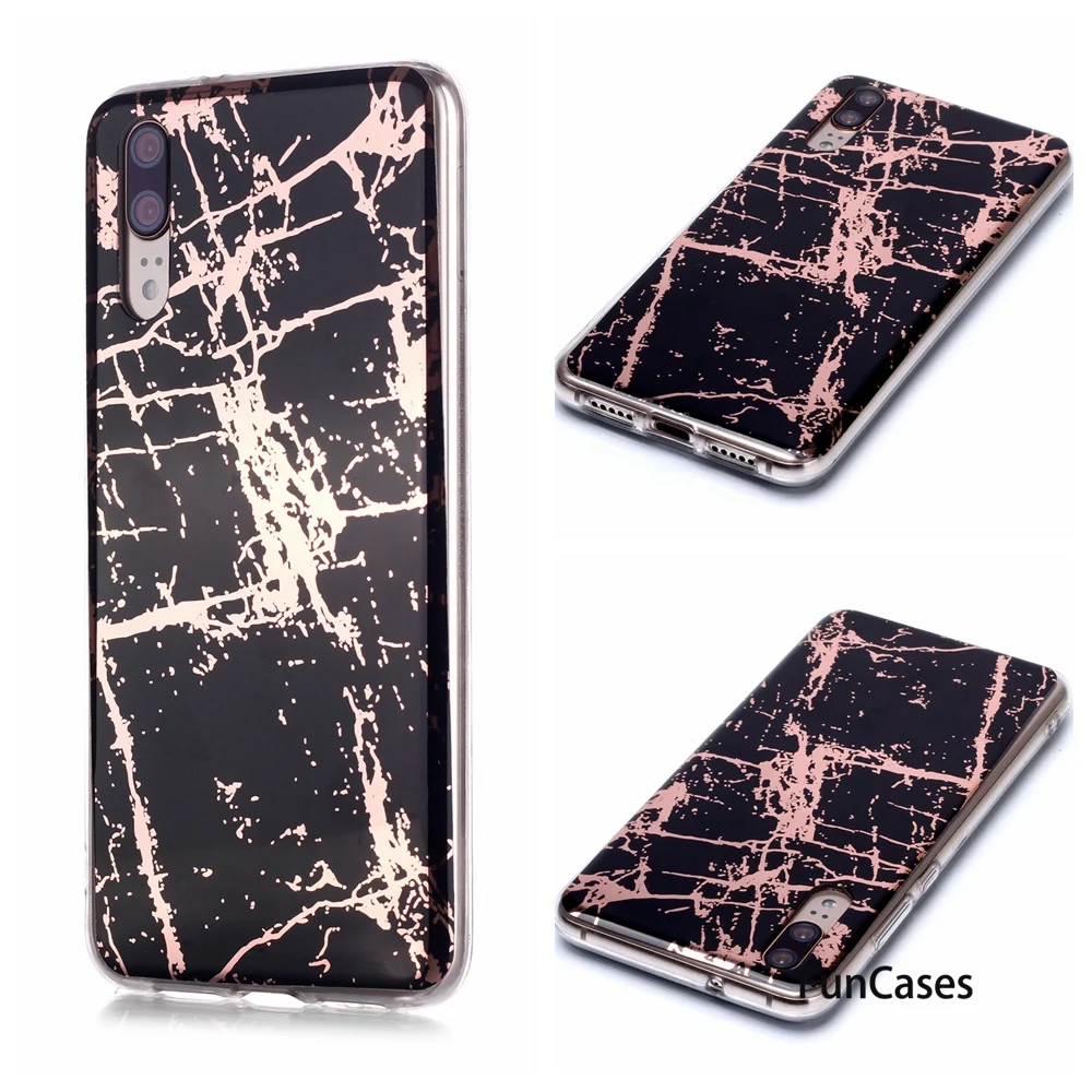 Simple Soft Silicone Cover For case Huawei P20 Matte Case Phone sFor Ascend phone Cellphone Bumper Cases Capa | Мобильные телефоны
