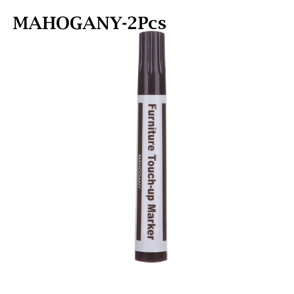 MAHOGANY-2Pcs 2/3/12/17 шт Ремонтный комплект Ручка патч Красящие Ручки Маркеры наполнитель палочки с защитой от царапин исправить воск восстановить задний фон с изображением деревянного пола патч Красящие ручки - Цвет: MAHOGANY-2Pcs