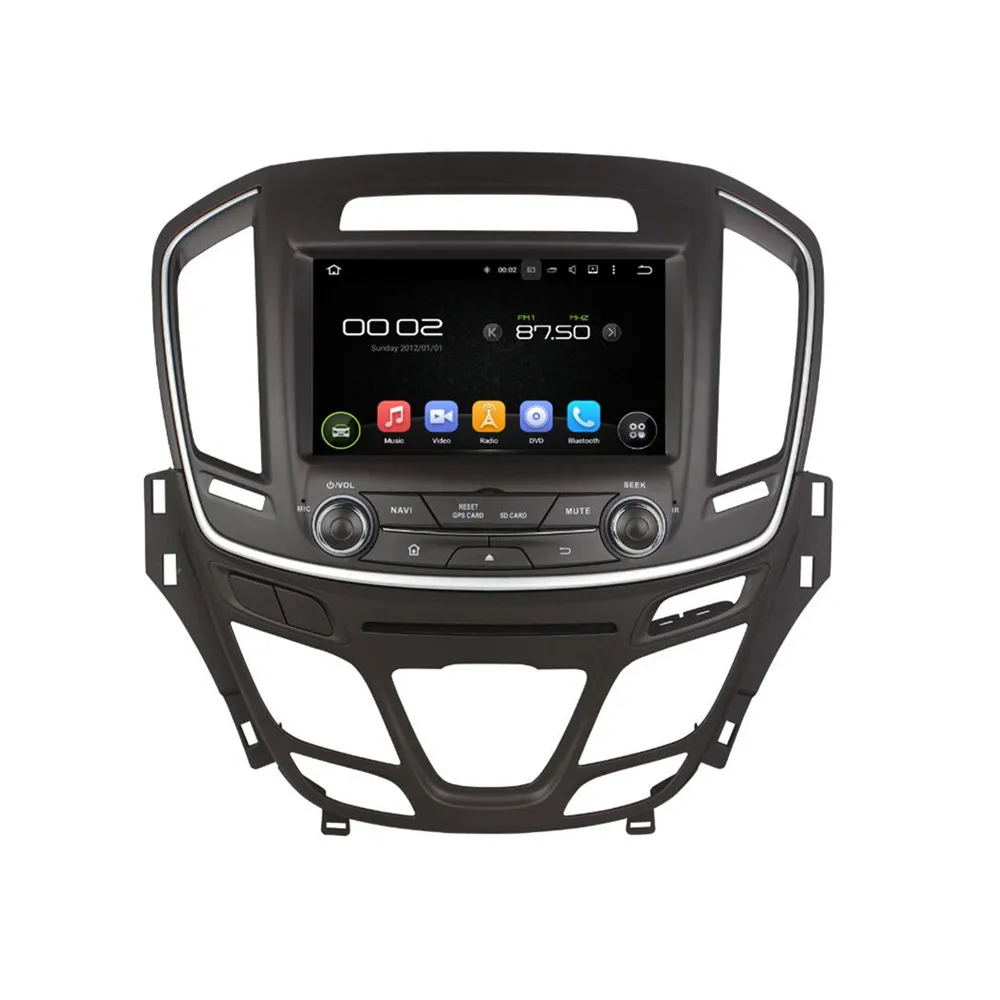 Автомобильный мультимедийный плеер 8 дюймов PX6 Android 9 0 для BUICK Regal 2014 2016 6 ядер аудио