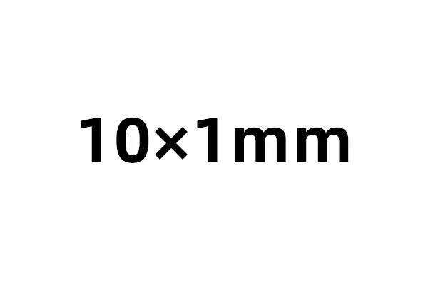 Черный AIDIY 10 шт. неодимовые магниты 15 × 1 12 × 2 8x3 10x1 10x2 6 × 4 мм Мини N35 Круглый дисковый магнит очень сильные магниты никель редкоземельные - Цвет: Черный