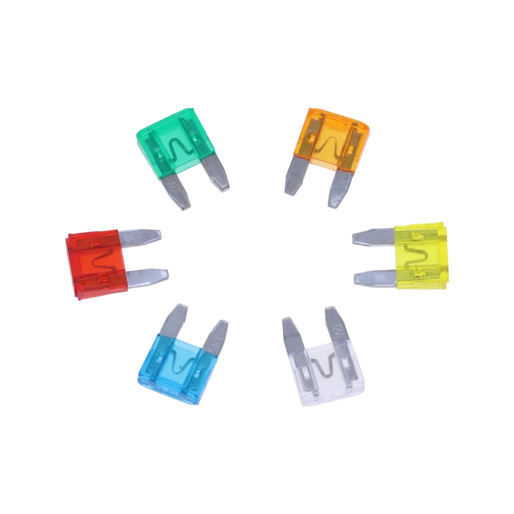 Новый набор предохранителей Mini Blade 60 шт./компл. комплект для автомобиля 5 А 10 15 20 25 30