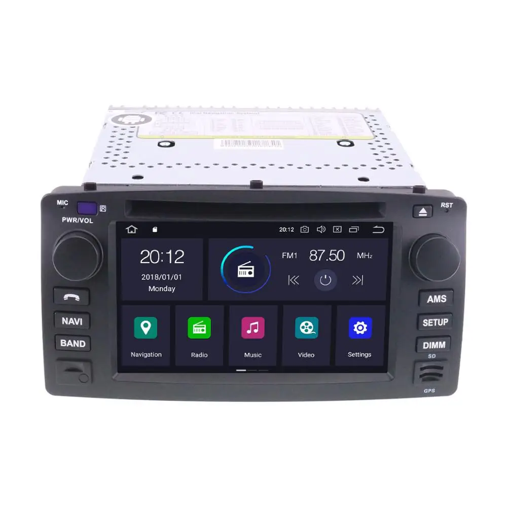 Автомобильный DVD-плеер на Android 10 0 4 Гб + 64 ГБ встроенный DSP мультимедийный