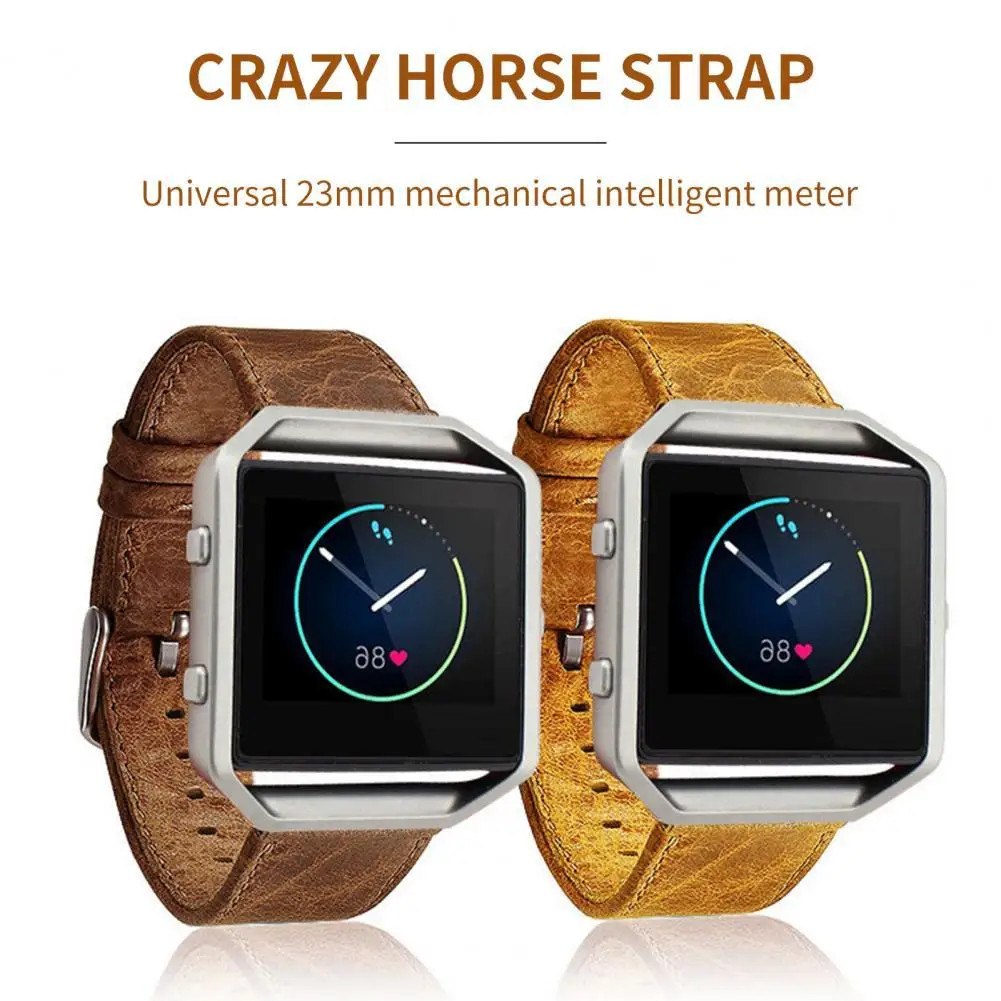 

Fashion Watch Strap Strong Toughness Faux Leather Watch Bracelet 23mm Quick Release Wristwatch Strap