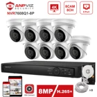 Система видеонаблюдения Anpviz, 8 каналов, 4K, 8 Мп, POE, IP