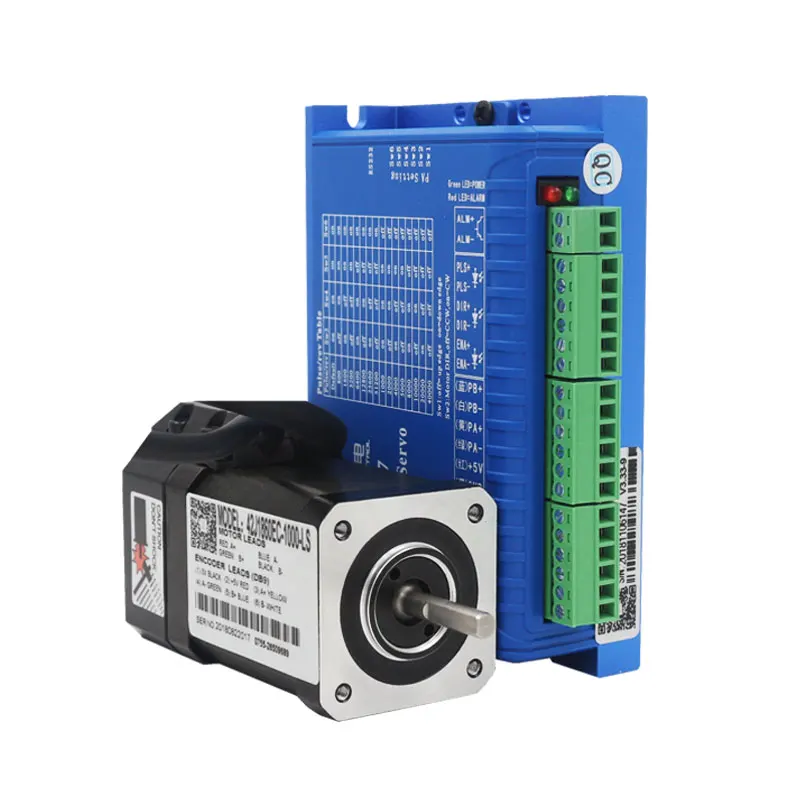 Драйвер шагового двигателя NEMA17 42J1860EC 1000 + 2HSS57 42 двухфазный с замкнутым циклом 0 7 нм