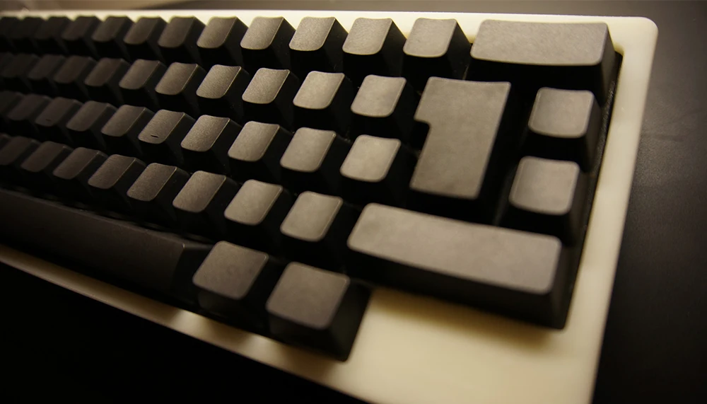 Колпачки для клавиатуры PBT OEM переключателей Cherry Mx Minila 3x ISO Enter черно-белые 1 75 5 Ctrl Alt