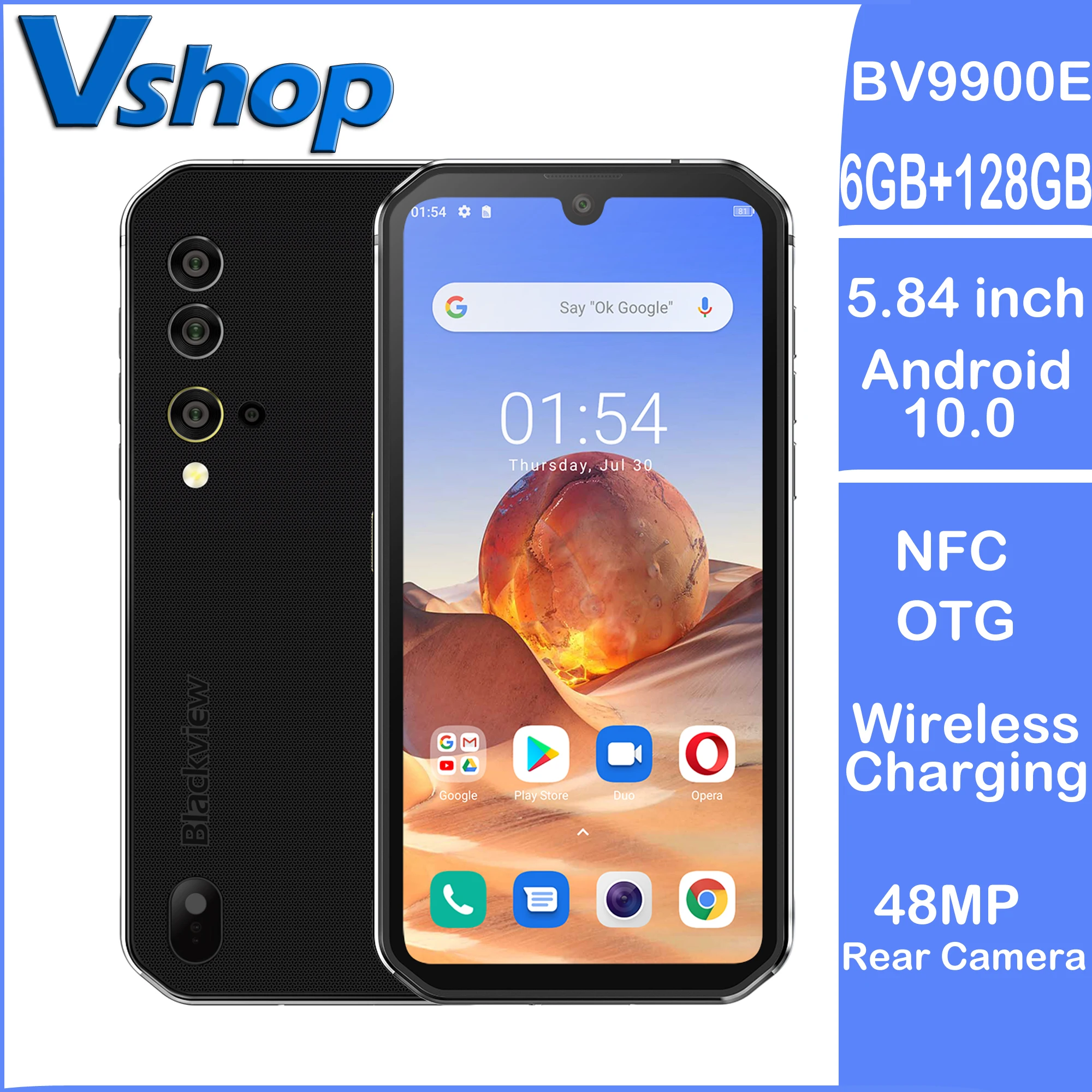 Blackview BV9900E мобильный телефон 6 ГБ + 128 Helio P90 Core IP68/IP69K|Смартфоны| |