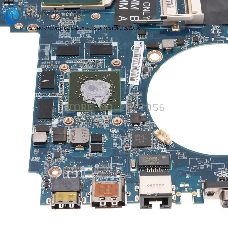NOKOTION для DELL XPS 16 1645 1647 материнская плата ноутбука CN-095X73 095X73 95X73 DARM5CMB8D1 ПРБ Y509R PM55