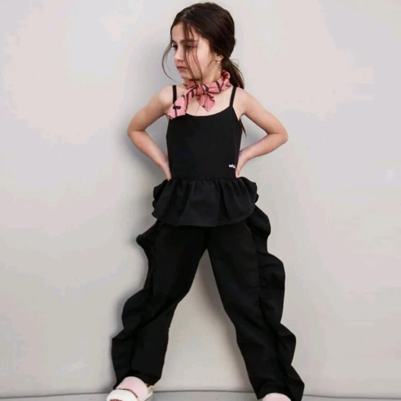 RAISEVERN Письмо плед Печать Детей Crop Толстовка Hip Hop Детские Девушки Печатного Hoodie Tops