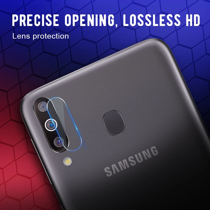 2 шт. Защитная пленка для задней камеры samsung Galaxy A40 50 A70 A80 A20E A9 Star облегченное