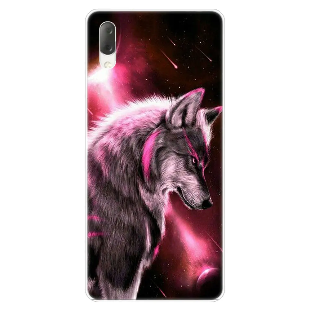 011 Животных "Волк" модная жесткий чехол для Sony Xperia L1 L2 L3 X XA XA1 XA2 XA3 ультра 10 плюс E5 XZ XZ1 XZ2 компактный XZ3 XZ5 2 20 крышка - Цвет: 011