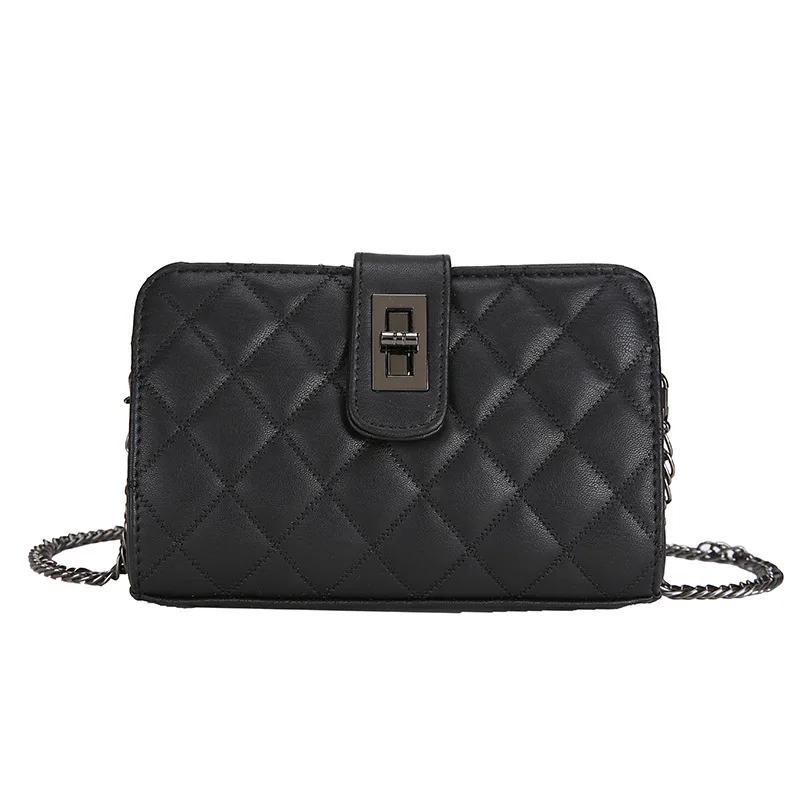 

Messenger Bags For Women Trend Simple Casual Crossbody Handbag Design Female Luxury Fashion Leather Chain Shoulder Bag