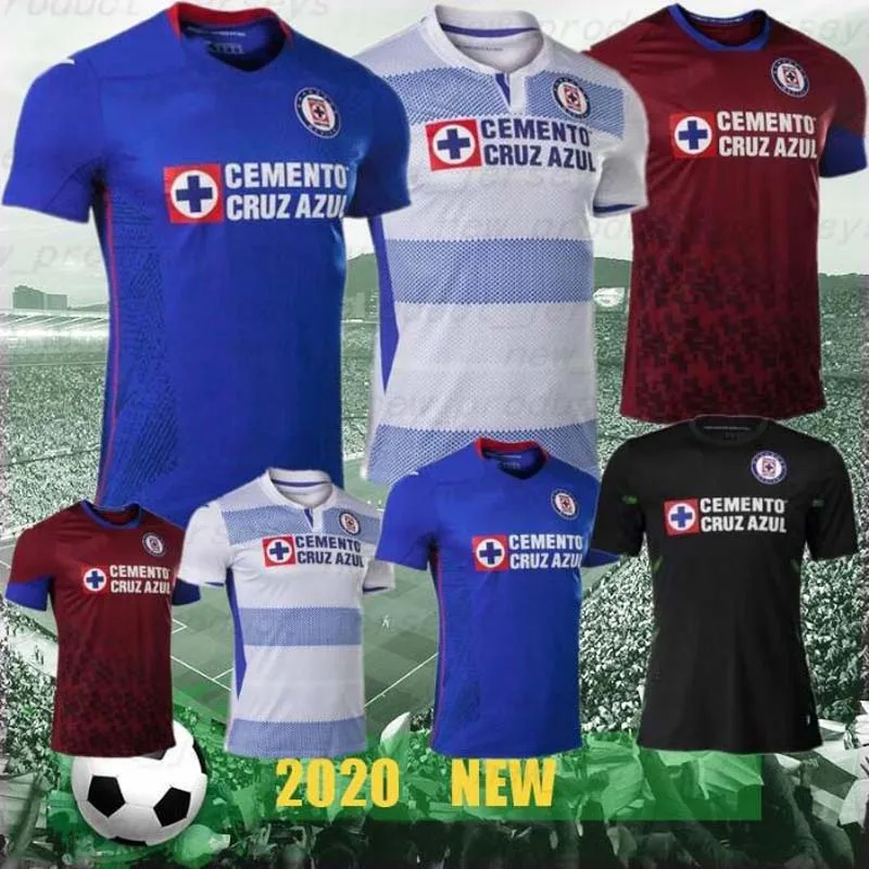 

20 21 Blue Cross football shirts home third 20 21 ALVARADO 25 Rodrguez PINEDA ESCOBAR 24 ROMO 7 football JERSEY shirts