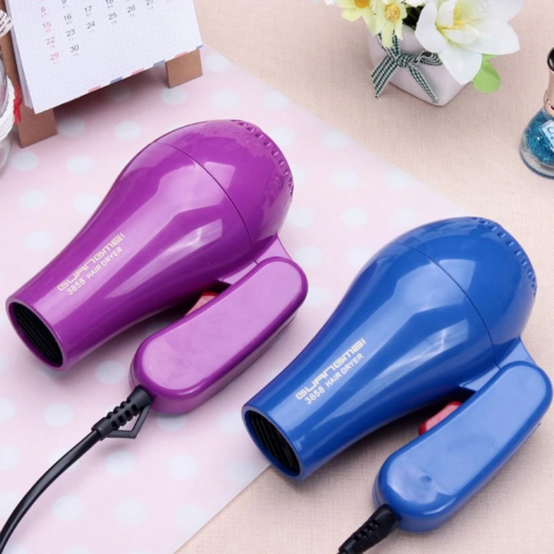 850w Travel Hair Dryer Compact Blower Foldable Portable