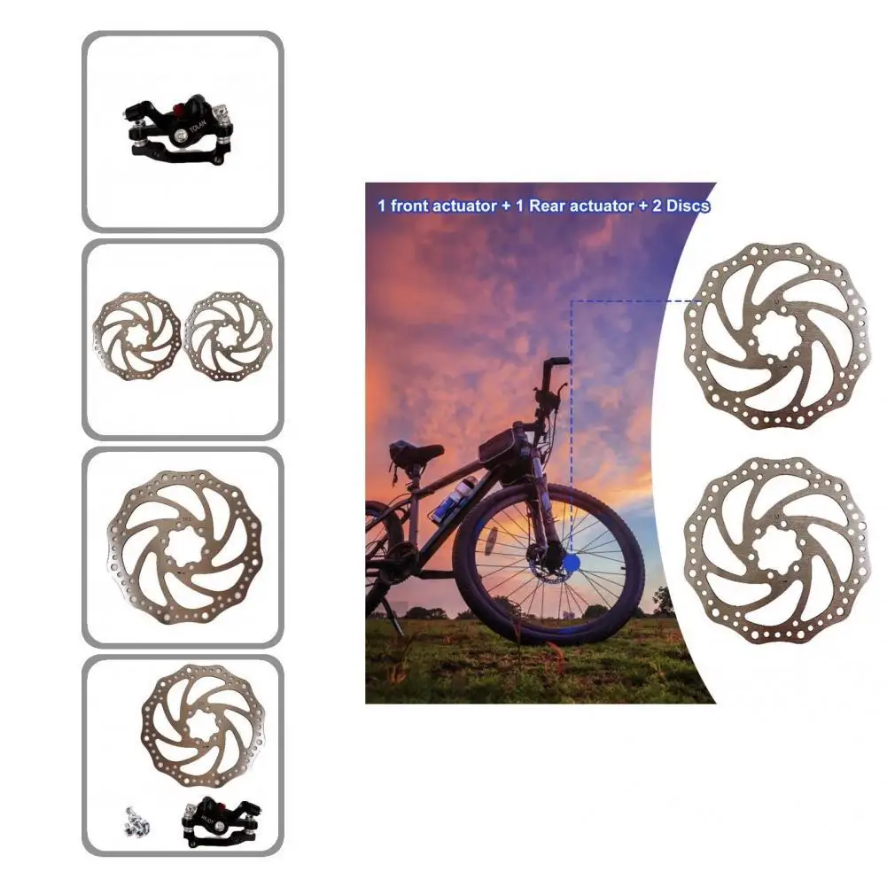 

High Strength Plastic CNC Process Precise Front Rear Brakes for MTB