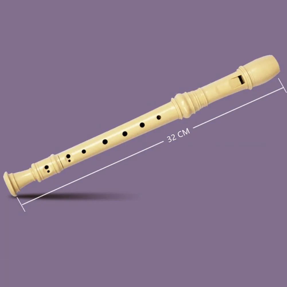 

8 Hole Treble Flute Soprano Recorder School Recorders With Cleaning Rod And Case ABS Professional Eight Hole Treble Flute