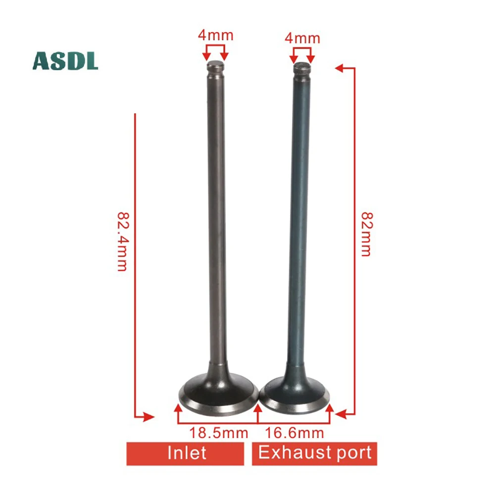 Впускной клапан впускной мотоцикла и выпускной набор стержней клапана для Kawasaki