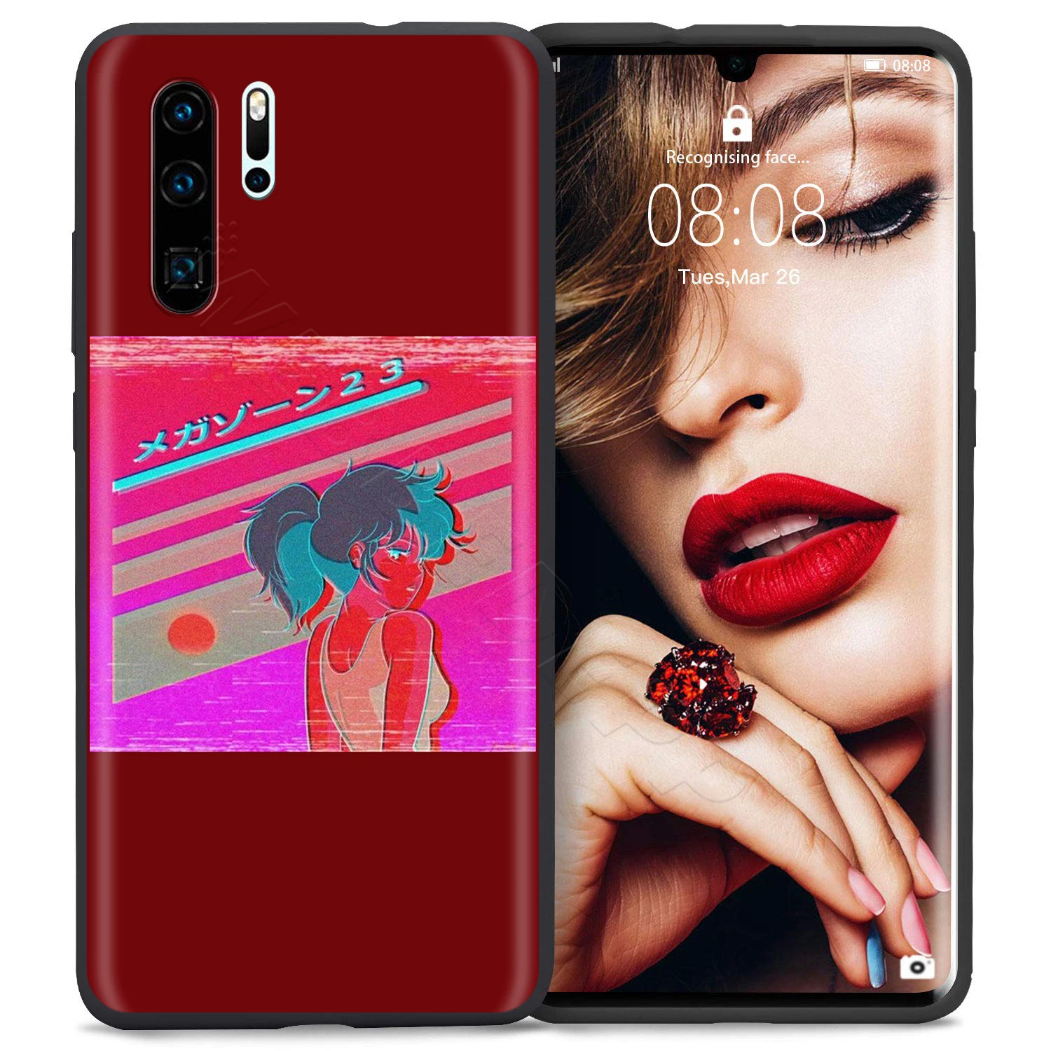 4 Webbedepp Sad аниме Vaporwave эстетическое чехол для Huawei P8 P9 P10 P20 P30 Lite Pro P Smart Z Mini - Цвет: 4