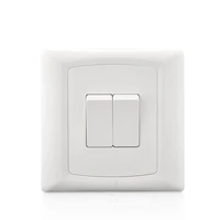 light 2 gang 1 2 way wall light switchwall home switchwhite pc panel material 10a type touch onoff switch