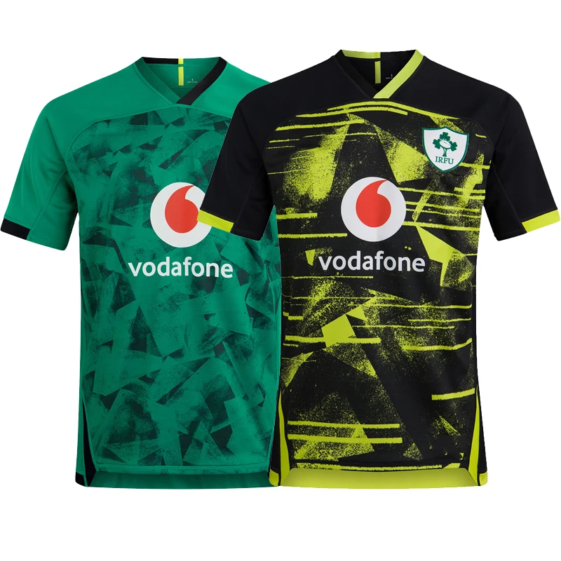 

2021 Ireland Rugby Home Away Irishman Men's Jersey Sport T-Shirt SIZE S-5XL