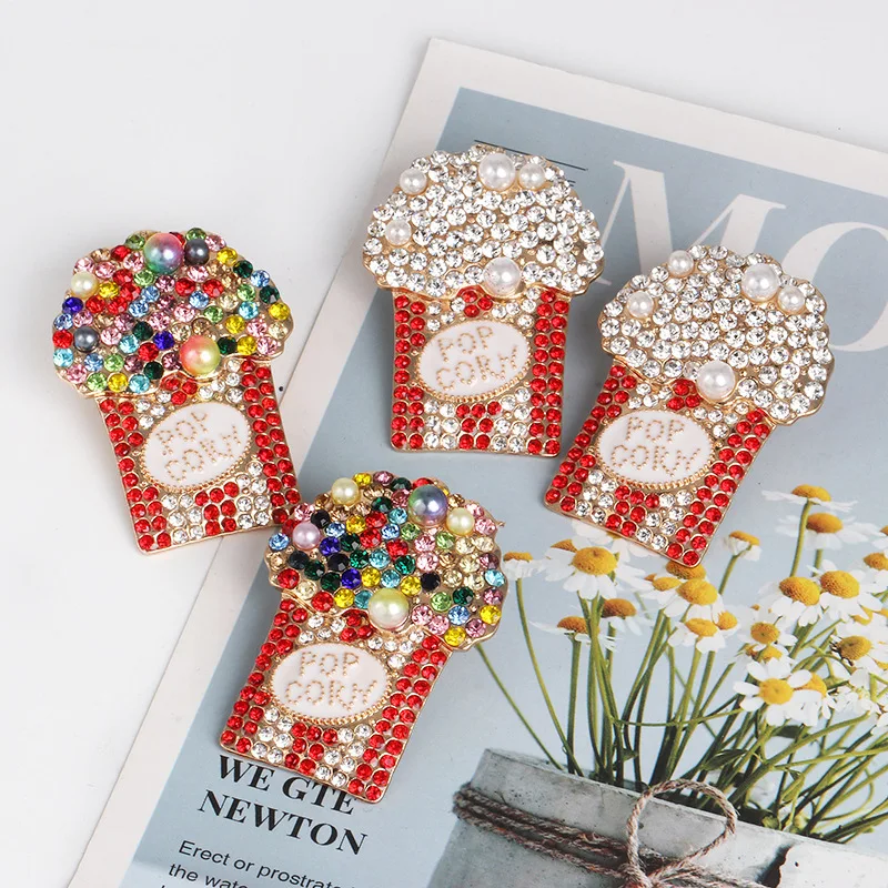 В европейском и американском стиле Модные Стиль с украшением в виде кристаллов