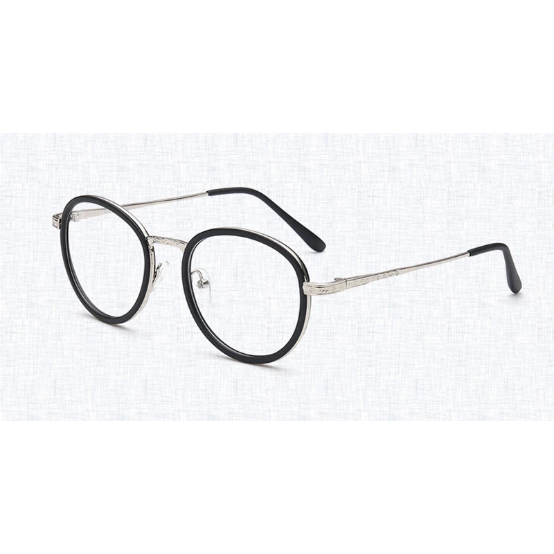 Очки для близорукости N5 мужчин и женщин модные круглые в стиле ретро студентов с