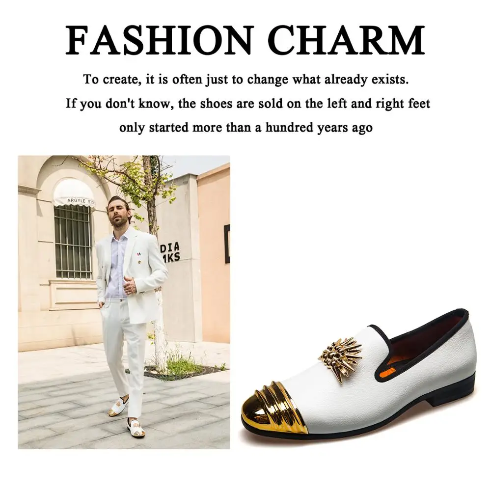 Мужские лоферы MeiJiaNa роскошные Лоскутные Мокасины из натуральной кожи и конского