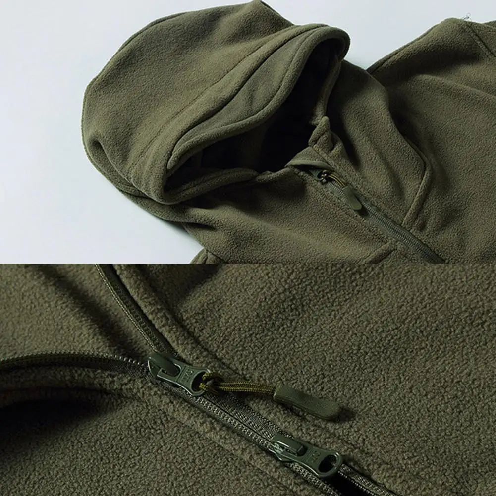Новая военная тактическая уличная Мягкая флисовая куртка мужская армейская
