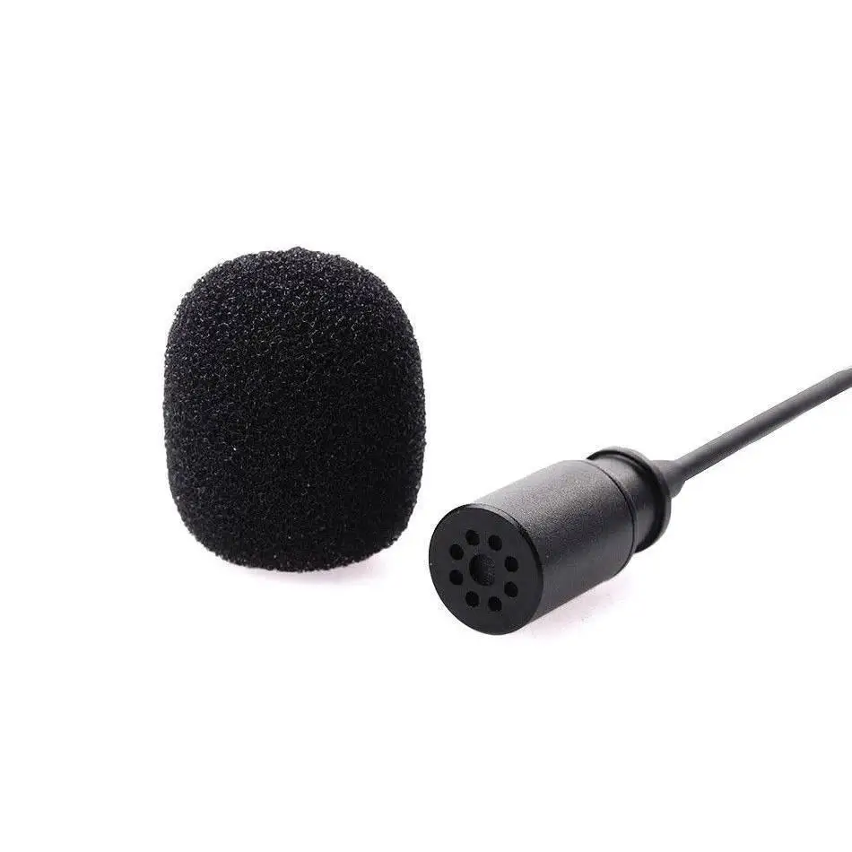 

Lavalier Omni-directional Condenser Microphone for iPhone Android SONY Canon Nikon DSLR Audio Recorders