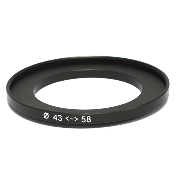Pixco 25mm/28mm/34mm/30mm/37mm/40.5mm/43mm/46mm-58mm Step-up Metal Filter Adapter Ring / 25mm/28mm/34mm/30mm/37mm/40.5mm/43mm/46 images - 6