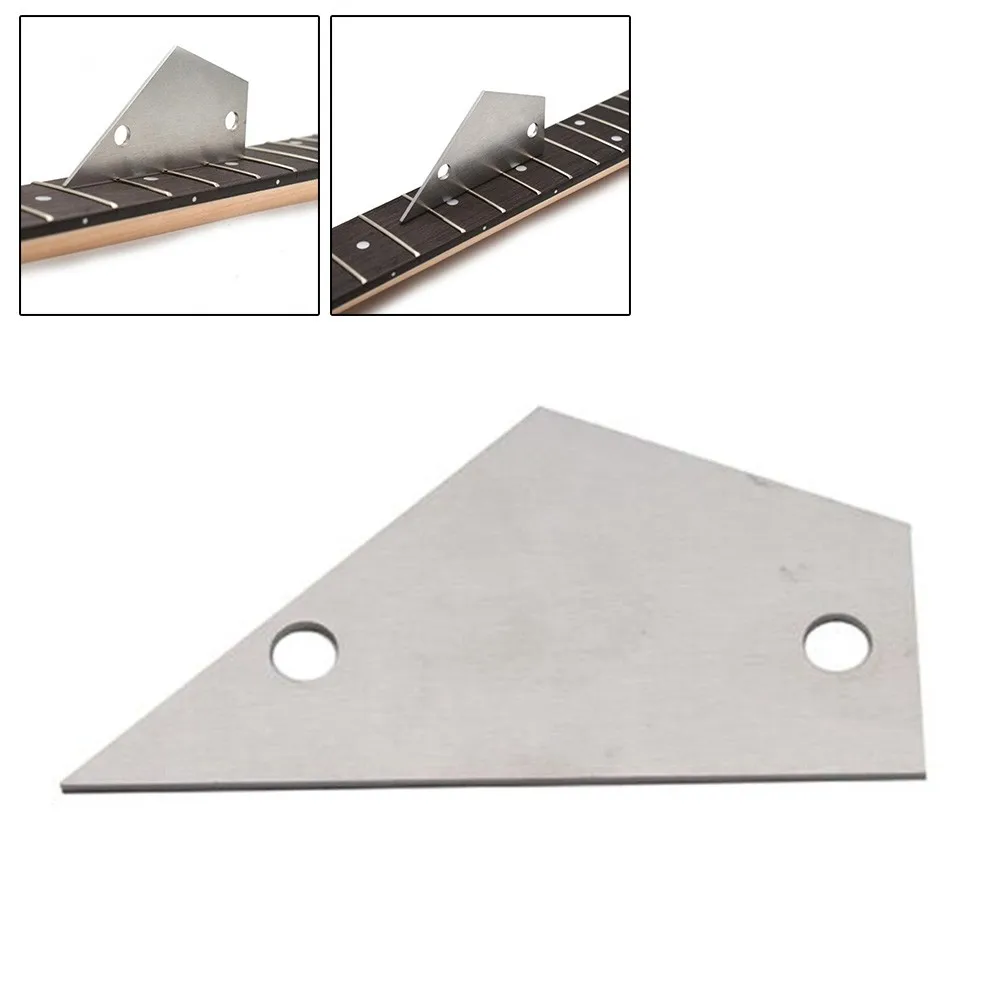 gitarre bass hals griffbrett mess lineal edelstahl fret rocker elektrische akustische gitarre bünde nivellierung luthier werkzeug free global shi